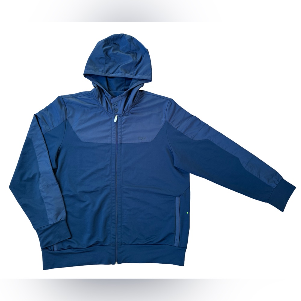 Mens Hugo Boss Zip Up Jacket - Green Label Collection